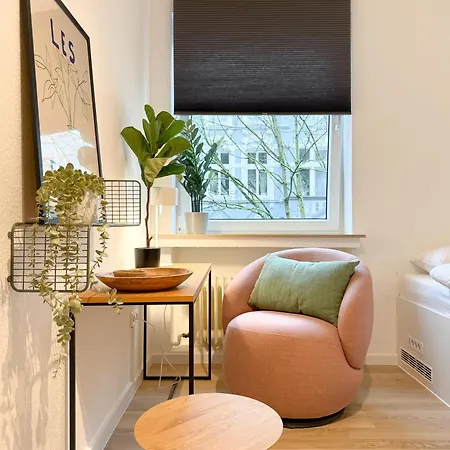 Zentrales City-apartment Mit Free Wifi & Self Check-in & Balkon Lägenhet Essen