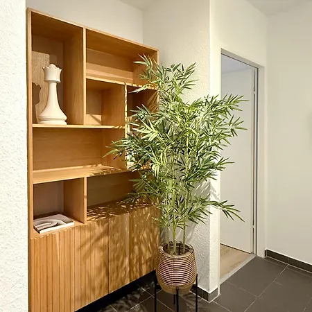 Zentrales City-apartment Mit Free Wifi & Self Check-in & Balkon Lägenhet Essen