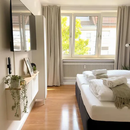 Zentrales City-apartment Mit Free Wifi & Self Check-in & Balkon * אסן