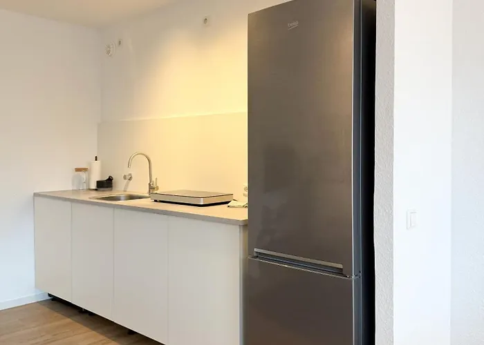 Lejlighed Zentrales City-apartment Mit Free Wifi & Self Check-in & Balkon Essen