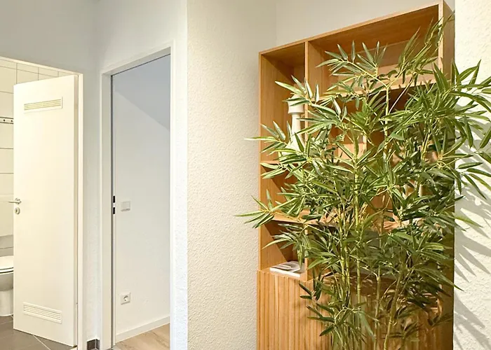 Zentrales City-apartment Mit Free Wifi & Self Check-in & Balkon Essen