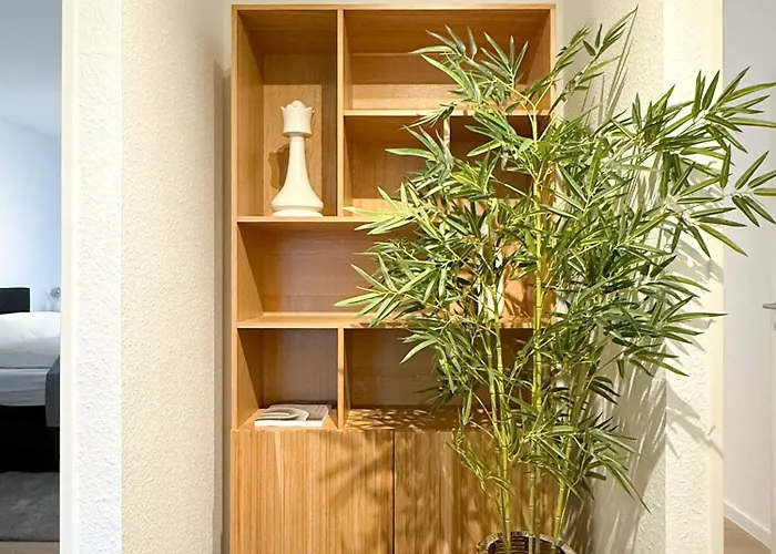 Zentrales City-apartment Mit Free Wifi & Self Check-in & Balkon Апартаменты